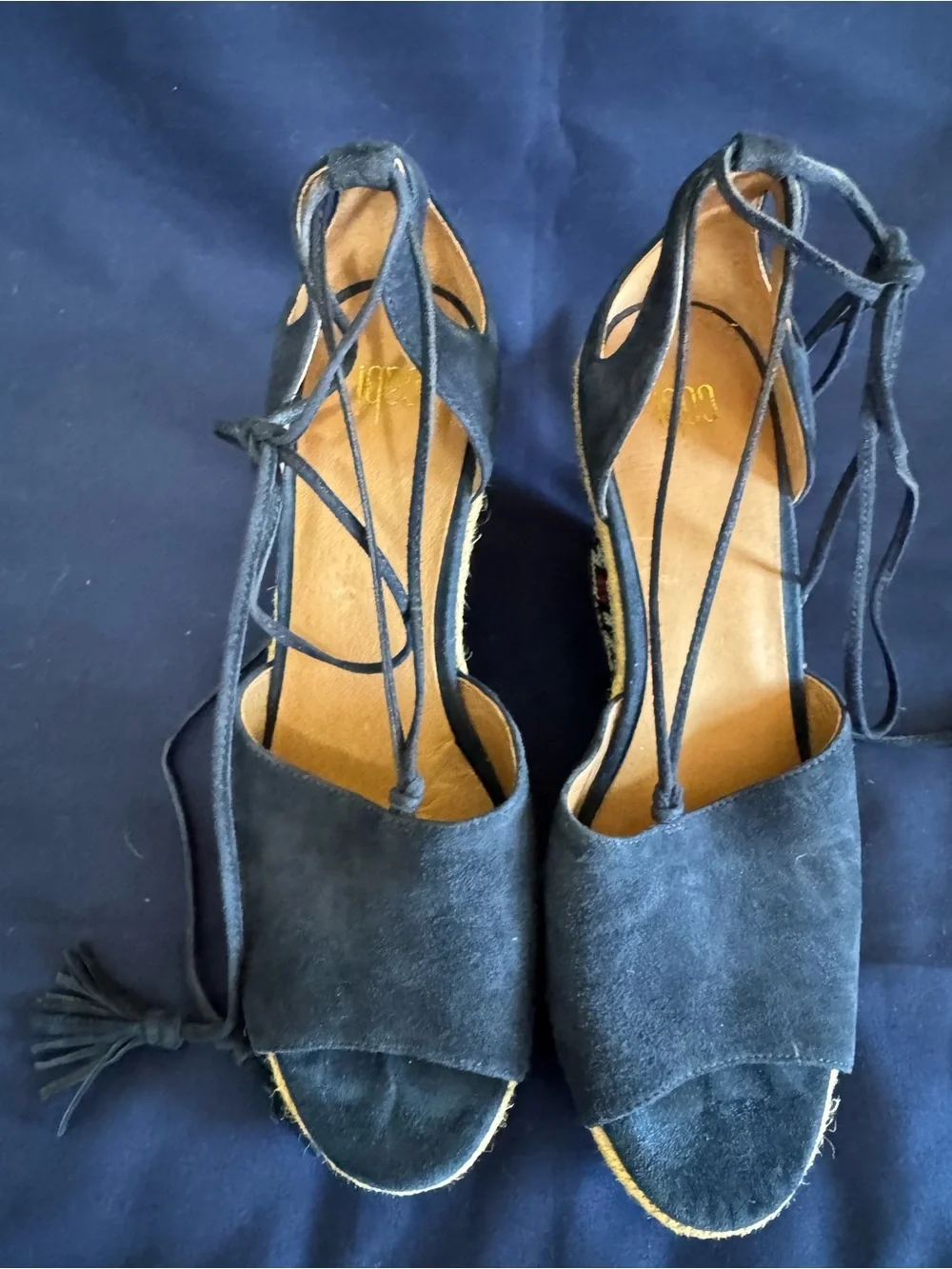 CAbi navy suede